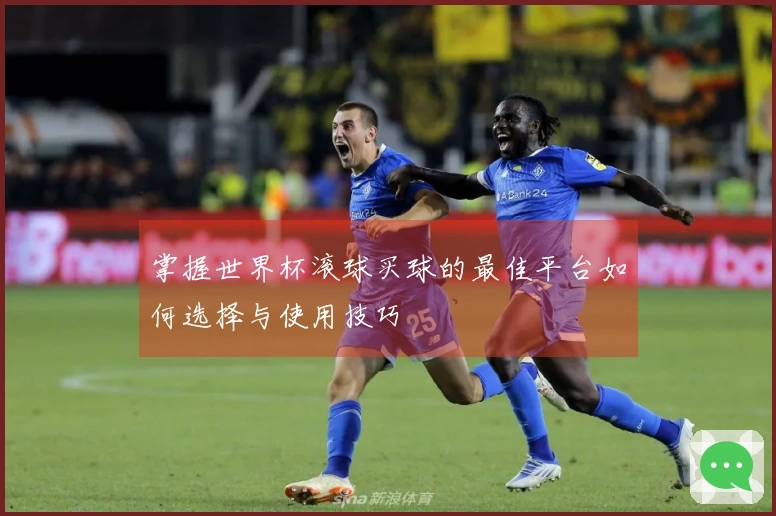 掌握世界杯滚球买球的最佳平台如何选择与使用技巧